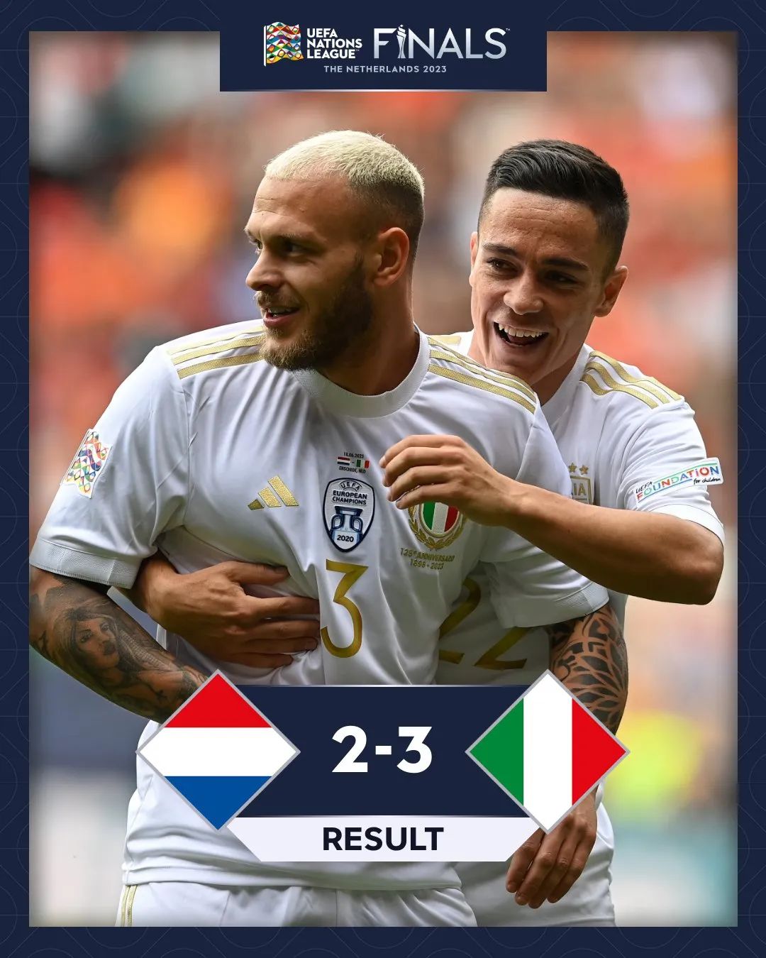 荷兰轻取尤文，苏亚雷斯统治全场